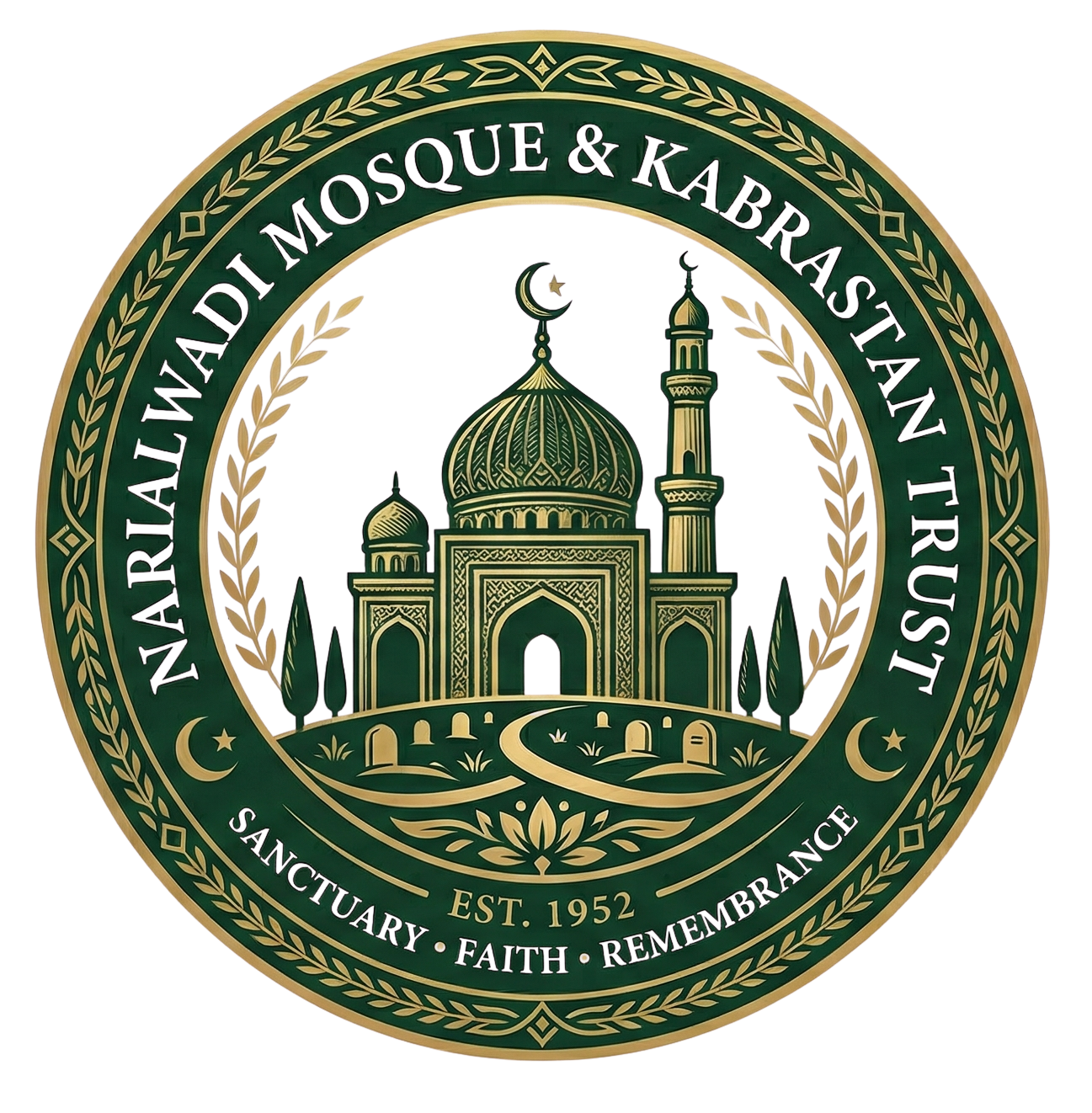 NARIALWADI MOSQUE & KABRASTAN TRUST logo